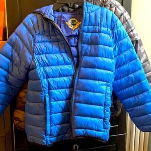Boys lightweight, puffer jacket